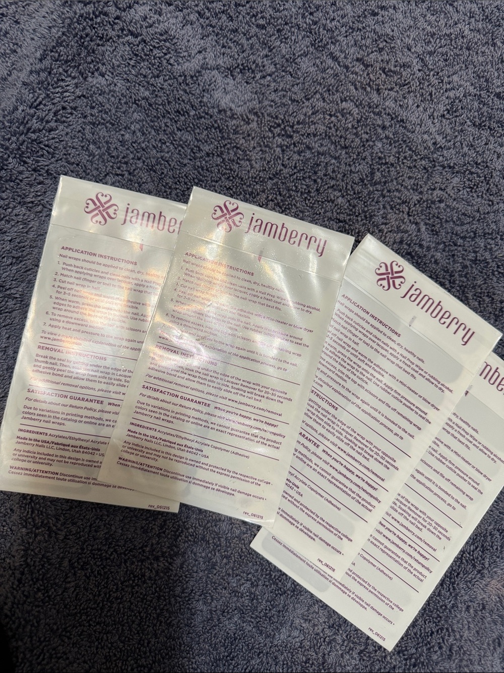 Brand New Jamberry Nail Wraps set of 4 - Picture 11 of 12